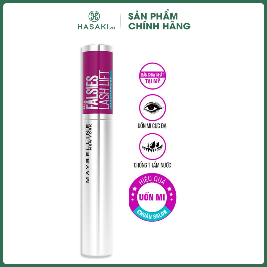 Mascara Maybelline Làm Cong Mi 8ml Hasaki Sản phẩm chính hãng