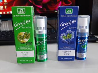 Xịt Thơm Miệng Thảo Dược GREENLUX 12ml