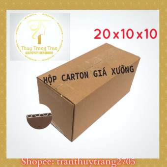 Combo 10 hộp carton đóng 2-3set thuốc nhuộm tóc(20x10x10)