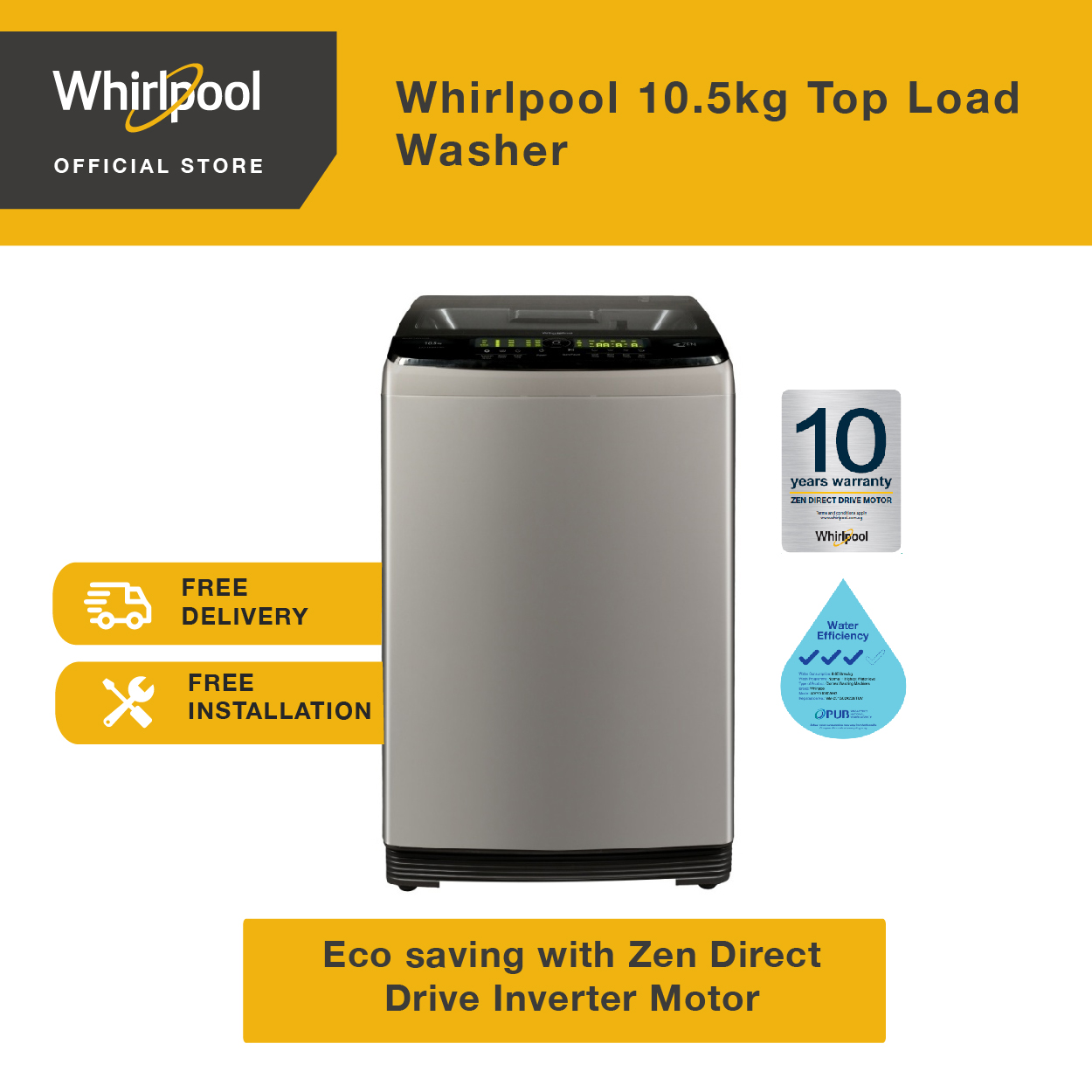 whirlpool top load washing machine price