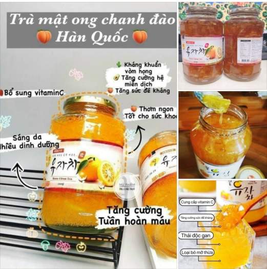 Mật ong chanh Hàn Quốc 1kg