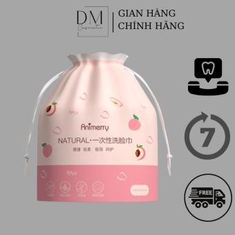 Khăn mặt dùng một lần Animerry lau mặt dùng 1 lần lau khô, lau ướt