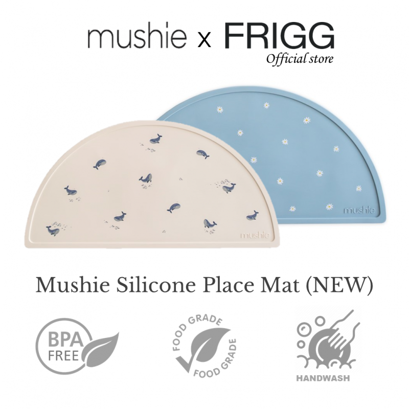 Shop for Affordable Mushie Silicone Placemat (Lilac Flowers) Mushie and get  the look at Less Cost