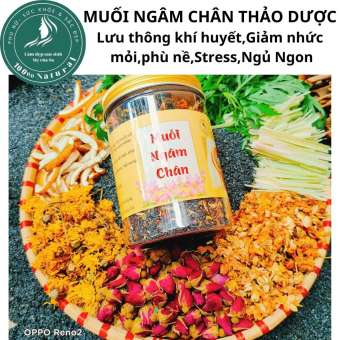 Thảo dược ngâm chân, Muối ngâm chân thảo dược, Muối ngâm chân