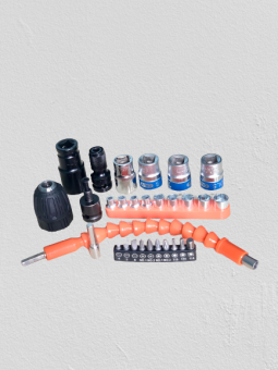 Bộ phụ kiện chi tiết dùng cho - Máy khoan - Máy siết bulong - Máy bắn vít