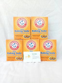 Combo 5 Hộp bột Baking Soda đa công dụng, làm bánh, tẩy trắng - Hộp 454g nhập khẩu Mỹ