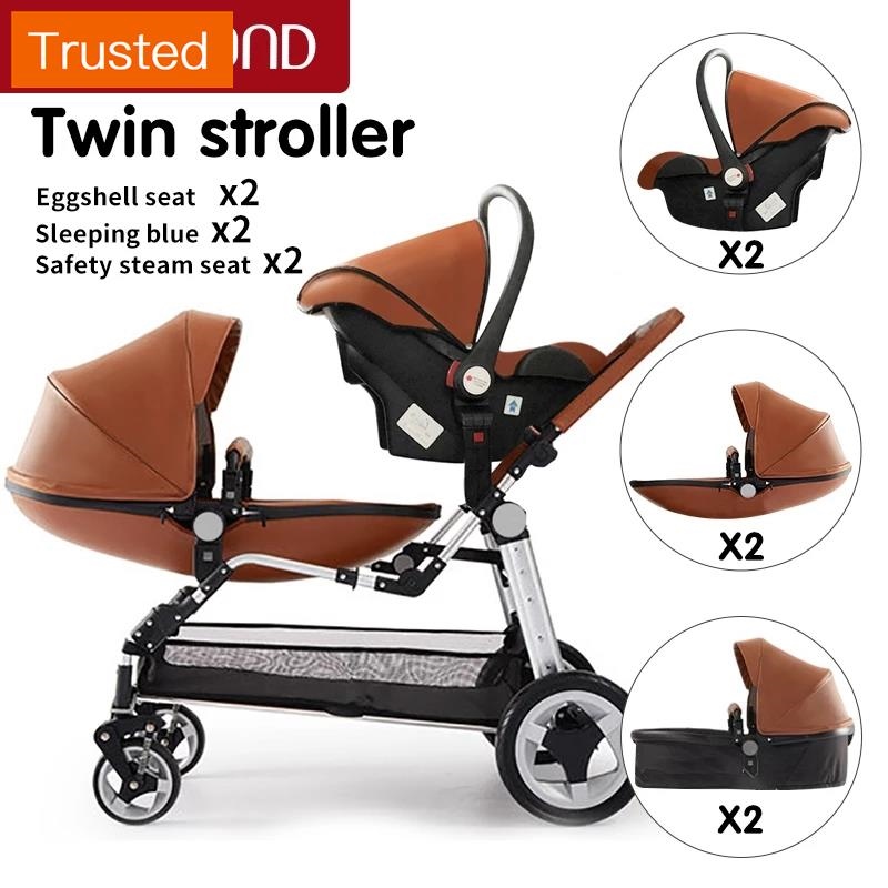 3 in 1 double stroller