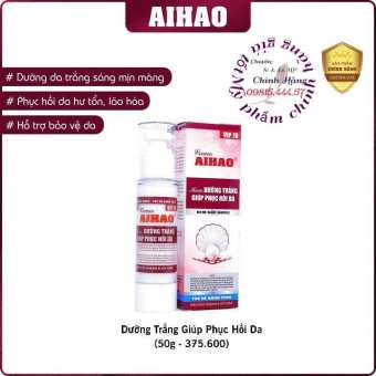 Kem AIHAO Dưỡng Trắng Giúp Phục Hồi Da (VIP.10 - hộp 50gam)