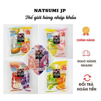 Thạch rau câu trái cây Orihiro Nhật Bản mix đủ vị cho bé ( Date 2023)