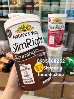 Sữa bột giảm cân SlimRight Nature's way 375g