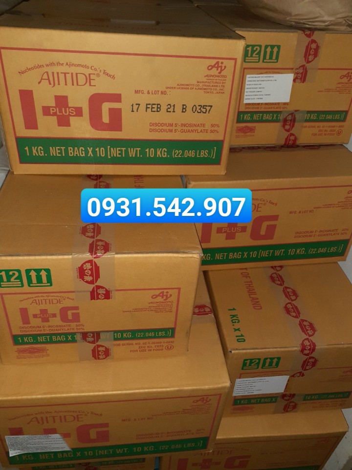 Chất điều vị i+g 1kg _thùng 10kg