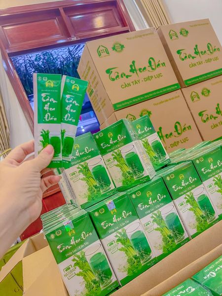 Tâm hoa đán diệp lục-cần tây chính hãng