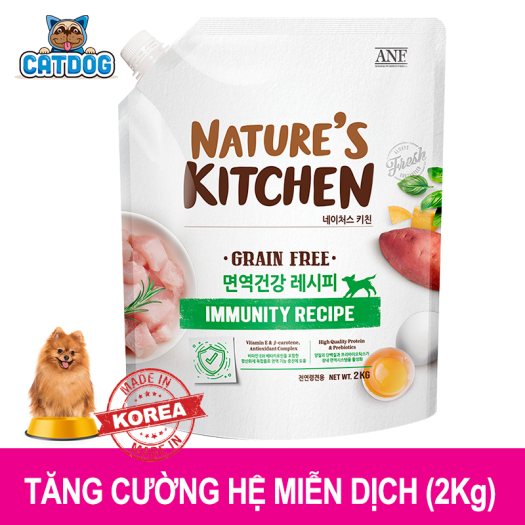 COMBO THỨC ĂN HẠT CHO CHÓ ANF NATURE KITCHEN (2kg) hsd 25/2/2022+ NUTRIWELL (1,5kg) hsd 29/3/2022