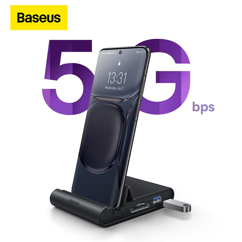 Baseus Mate Docking Station Dex USB C HUB to USB 3.0 HDMI-compatible Dock Station for Samsung Galaxy S20 Note 20 Huawei P40 Mate 30