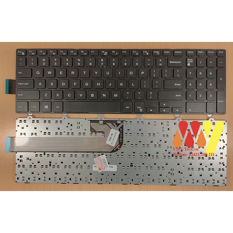 Bàn phím laptop dell inspiron 15 5000 5542 5545 5547 5548 5542 5551 5557