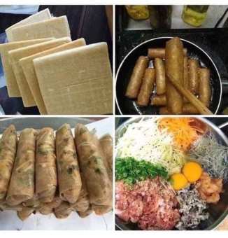 Bánh Đa Nem - Vỏ Ram Hà Tĩnh Loại Đặc Biệt Xấp 0.5kg