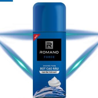 Bọt cạo râu Romano force 175ml