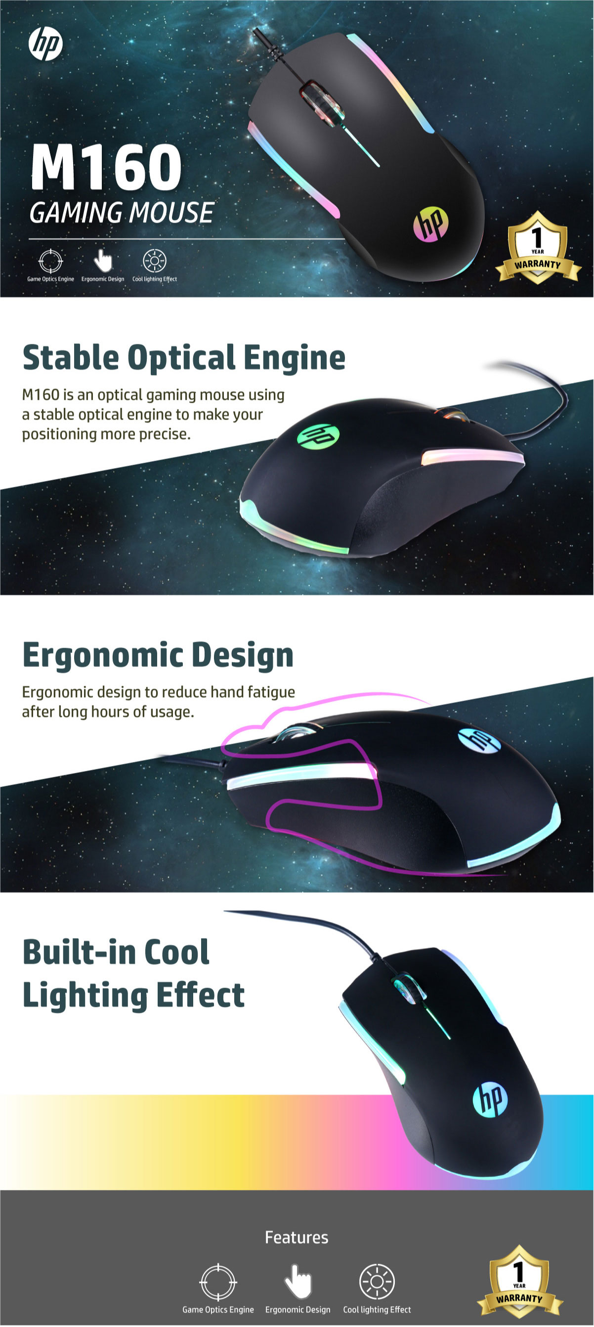 led computer mouse