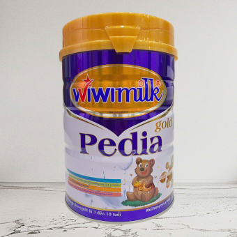 Sữa dành cho trẻ biếng ăn Wiwimilk Pedia Gold 900g cho trẻ cải thiện biếng ăn, tăng cân đều đặn (từ 3-10 tuổi)