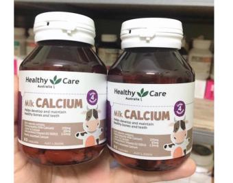 Viên uống Canxi milk Heathy Care hàng Nội Địa Úc (Mẫu Mới)