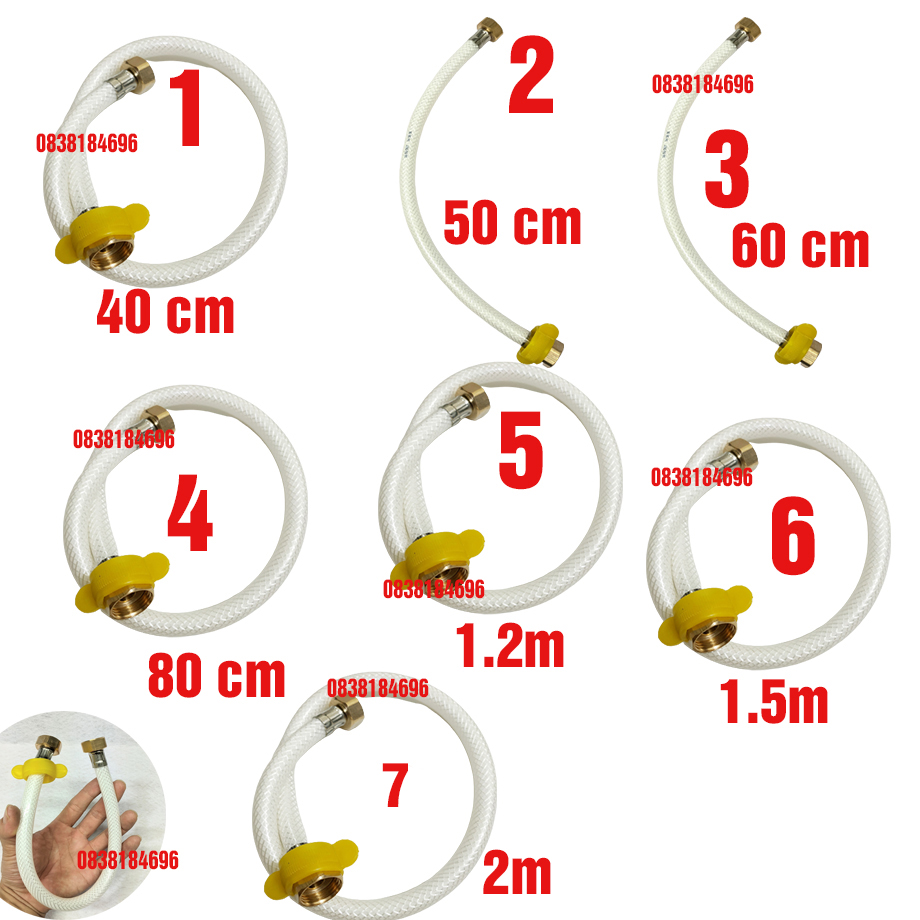 Dây Cấp Nước nhựa tán thau cho Vòi Chén Vòi Lavabo Lạnh Bồn Cầu Dây Xịt Dây Sen Bằng Nhựa CAO CẤP dây cấp nước cho vòi rửa chén cho vòi xịt  CHON THEO HÌNH SỐ bài đăng NKL42 Dây cấp nhựa đẹp, Dây cấp 2m