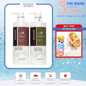[HCM]Bộ gội xả Karseell Maca siêu mềm mượt 800ml