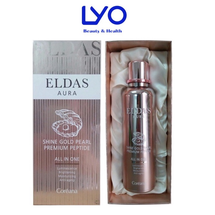 Serum tế bào gốc Eldas Aura Coreana Shine Gold Pearl Premium Peptide