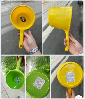 Gáo múc nước, ca múc nước nhựa 15*12.5cm