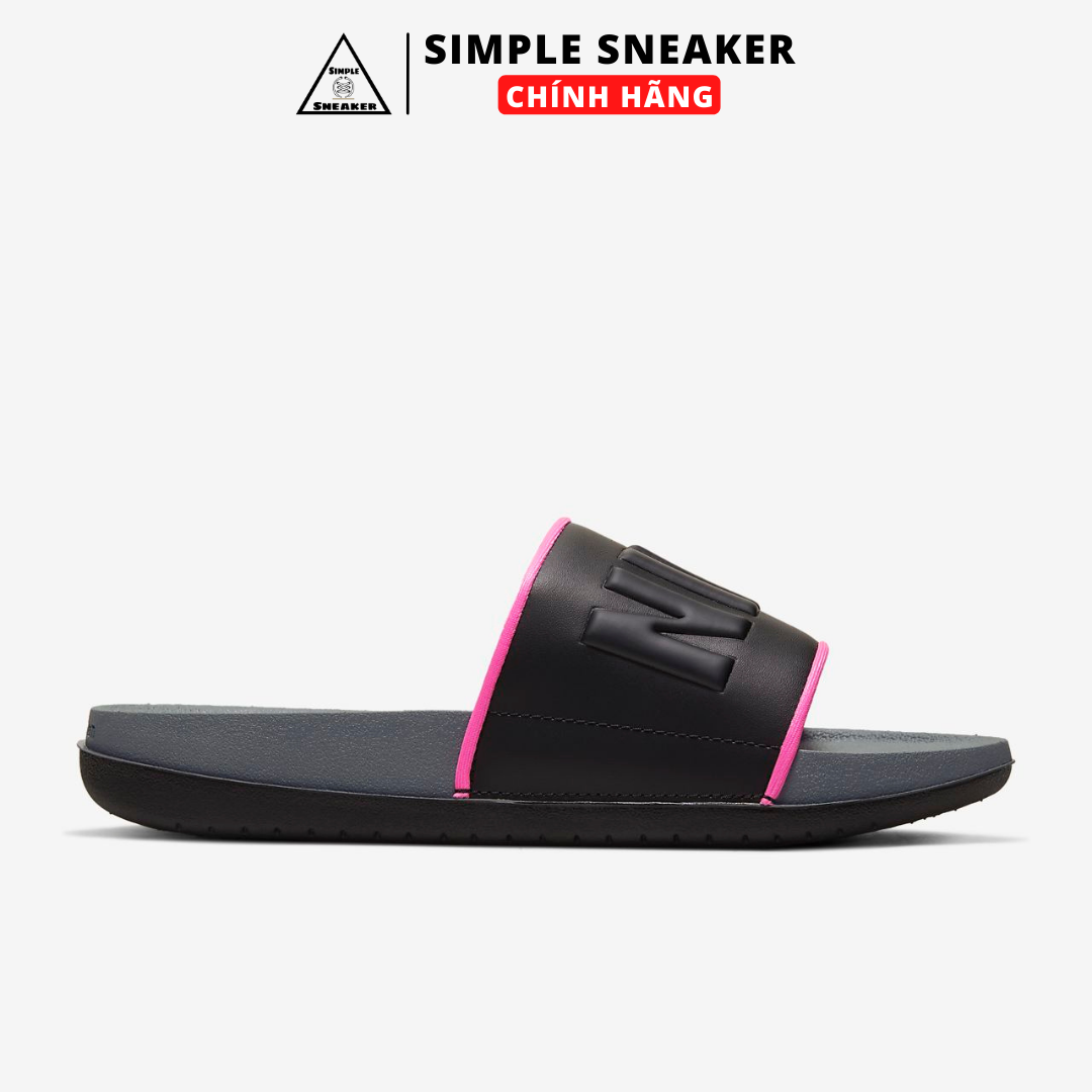 Dép quai ngang nữ nike court black gold - dép thời trang nữ chính hãng