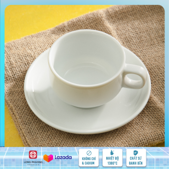 Chén số - Chén trà sứ, tách trà, chén sứ, chén uống trà  nhiều kích cỡ sứ Long Phương