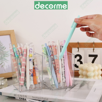 Kệ bút để bàn DecorMe ống cắm bút đa năng tiện lợi đựng bút viết decor bàn học dụng cụ văn phòng phẩm