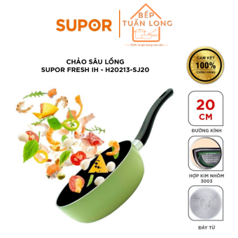 Chảo chống dính sâu lòng Supor H20213 đường kính 20, 24cm