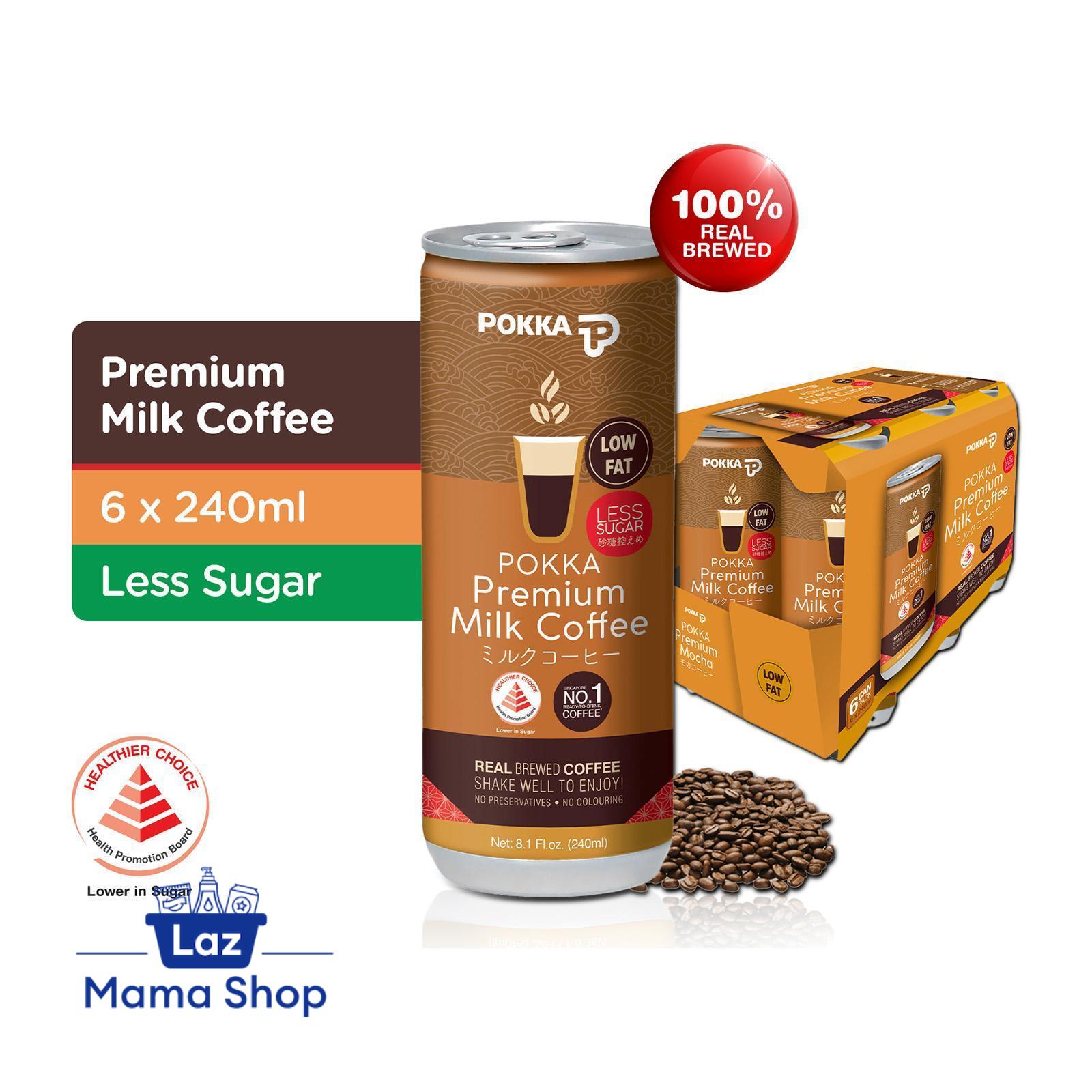 Pokka Premium Milk Coffee (30 x 240ML) - Case (Laz Mama Shop