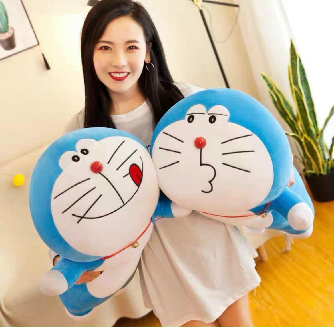 Gấu Bông Đô rê mon Mèo máy Doraemon Dễ Thương Đôremon Bông Cao Cấp