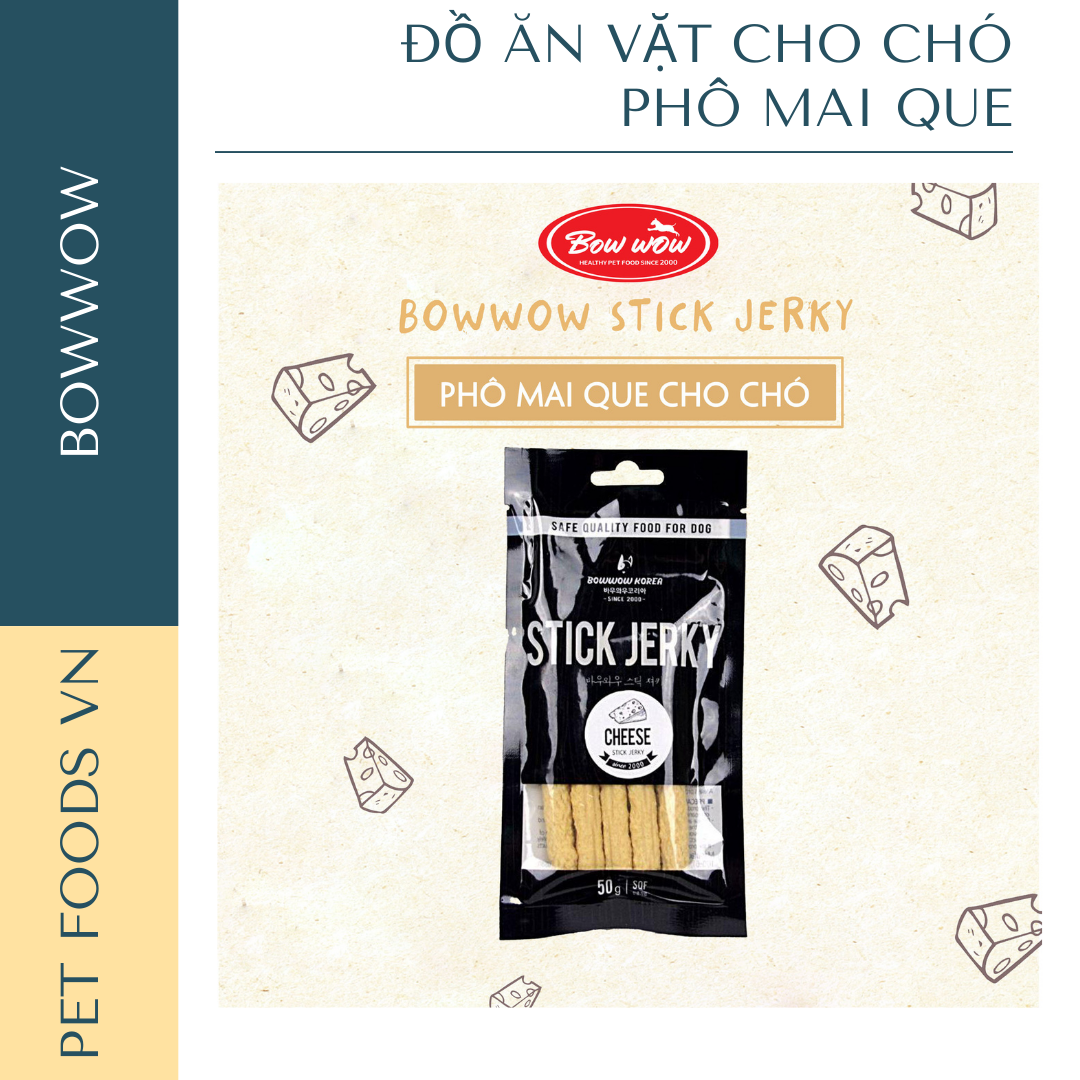 Phô mai que cho chó bowwow
