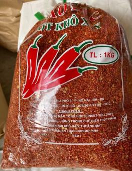 1KG ỚT KHÔNG CAY DÙNG ĐỂ LÀM MÓN GÀ NƯỚNG TẮM ỚT