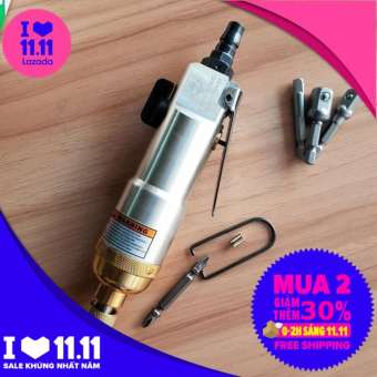 Súng hơi bắn vít ,vặn vít Đài Loan Tặng bộ 3 đầu chuyển vặn khẩu