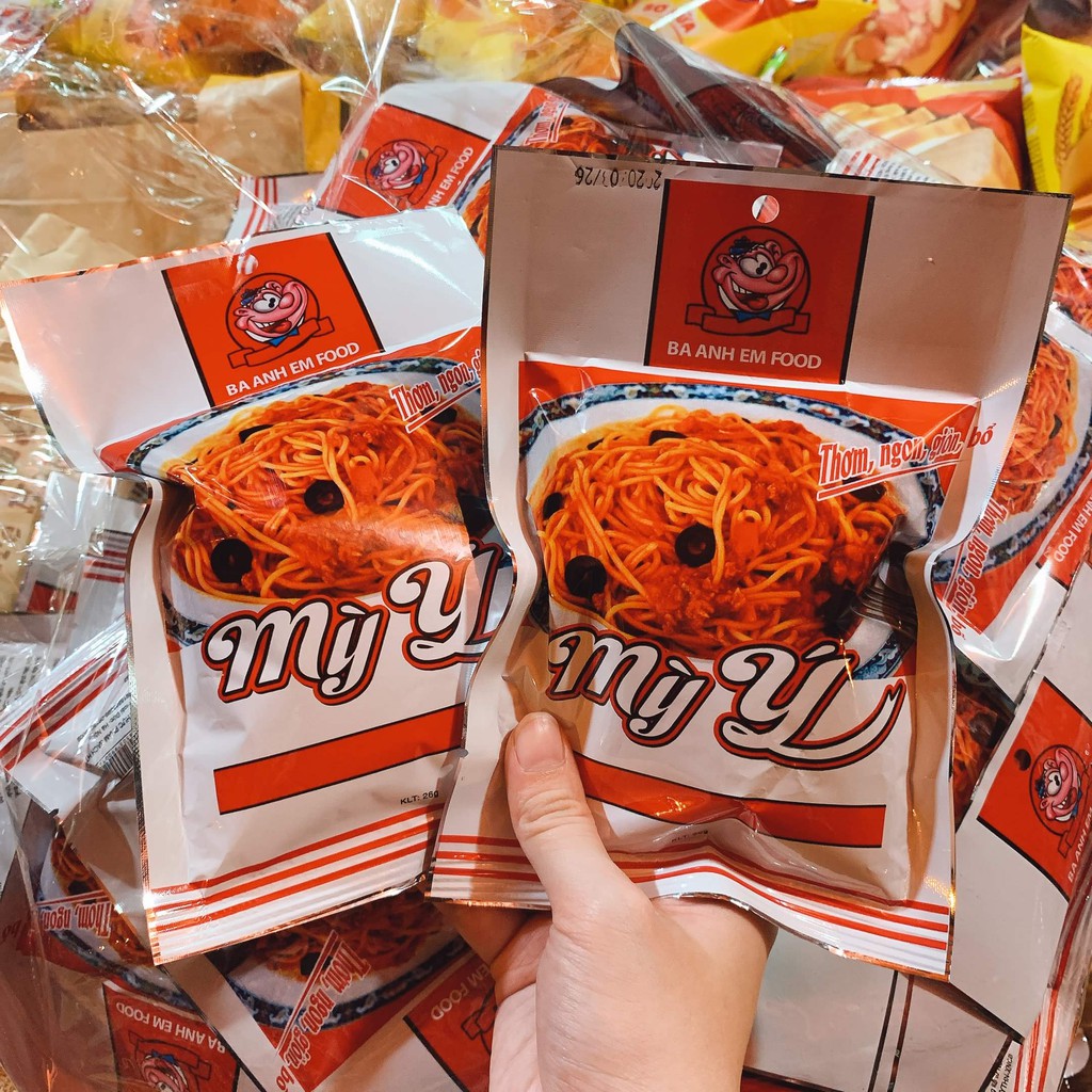 Snack bim mỳ ý bịch 30 gói