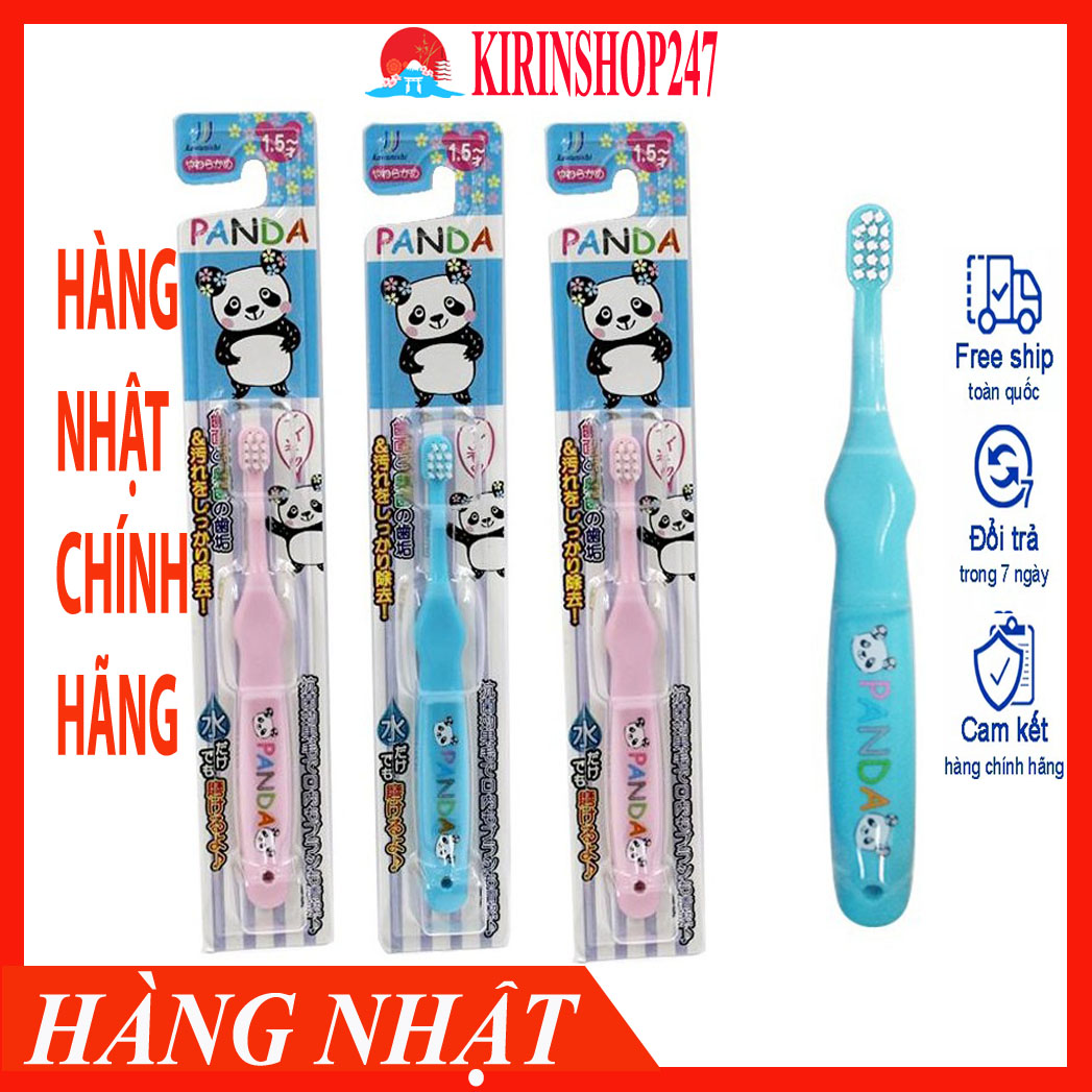 Bàn chải đánh răng ion cho bé từ 1,5 tuổi Kawanishi - Hàng Nội Địa Nhật