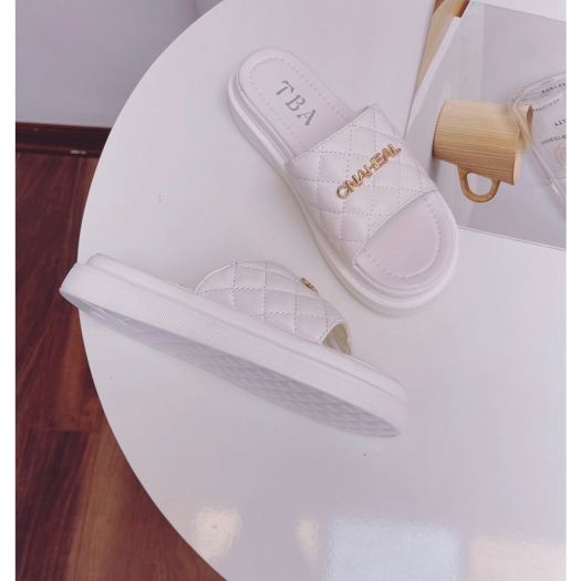 ◄✺☽  dép chanel dép đế cao nữ siêu êm siêu sang Hót Nhất 2021