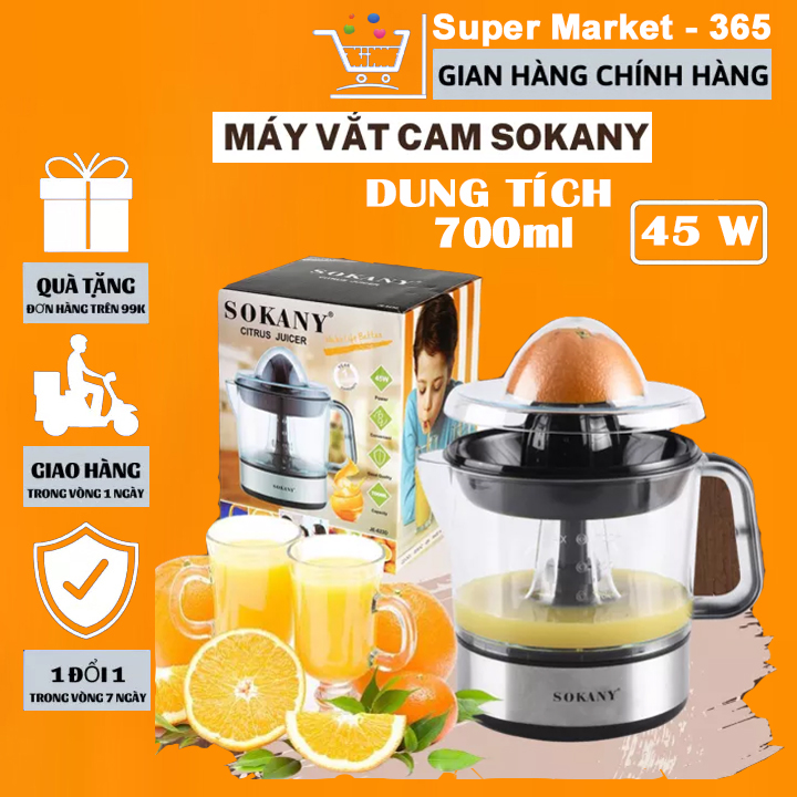 Máy Vắt Cam Tự Động 2 Chiều, Máy Ép Trái Cây Dung Tích 700ml, Cối Xay Thủy Tinh Cao Cấp, Công Nghệ Nhật Bản, Máy Ép Cam, máy vắt nước cam, máy vắt cam, máy ép cam, vắt cam, máy vắt cam tự động,may vat nuoc cam