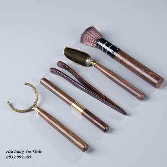 Bộ Dụng Cụ Trà Đạo, Bộ Cung Nhãn 5 món