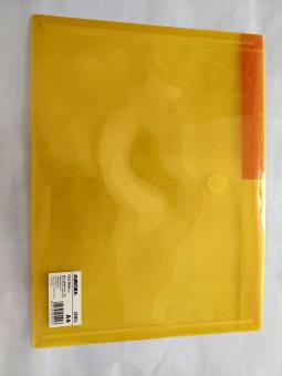 Bìa đựng hồ - File Bag A4 Deli - nút gài dán chắc chắn