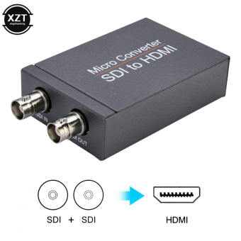 HDMI Để SDI Chuyển Đổi 3G/SD/HD-SDI Để HDMI Âm Thanh Video Chuyển Đổi Adapter Kép SDI Cho Màn Hình