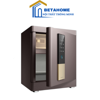 Tủ Két Sắt Điện Tử Khoá Vân Tay, Cửa Két Đóng Mở Tự Động Thông Minh Kích Thước 45*38*32 cm- Két sắt Betahome B068