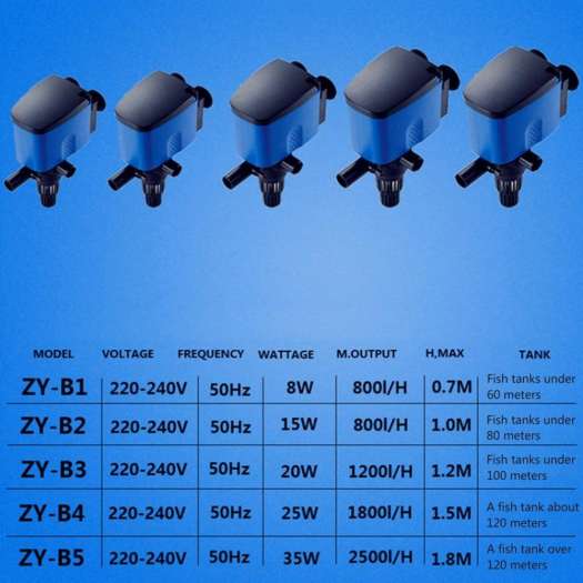 3 trong 1 Đa chức năng Lọc Hồ Bơm Không Khí Bơm Nước hồ Cá Nước Tuần Hoàn SpraySubmersible máy lọc Lọc