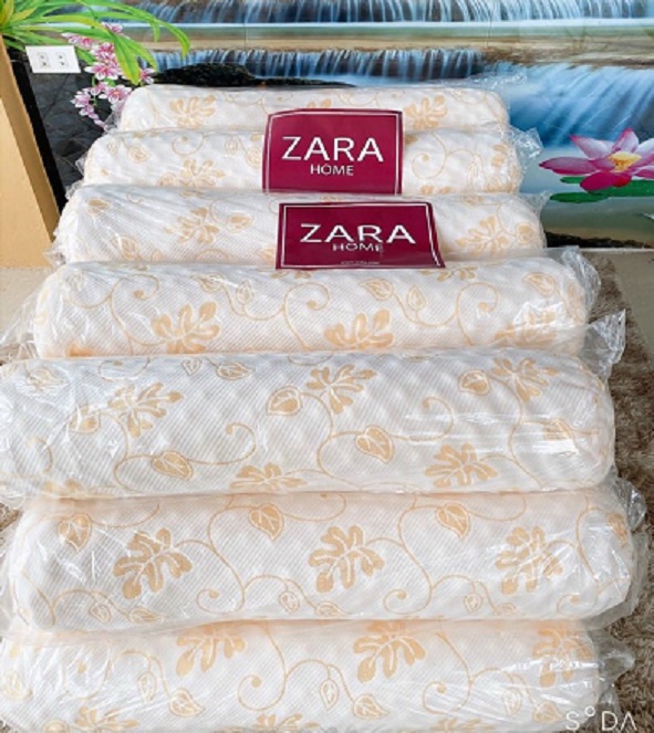 Ruột gối ôm cao su non Zara ,Gối ôm ngủ cao cấp siêu mềm mịn