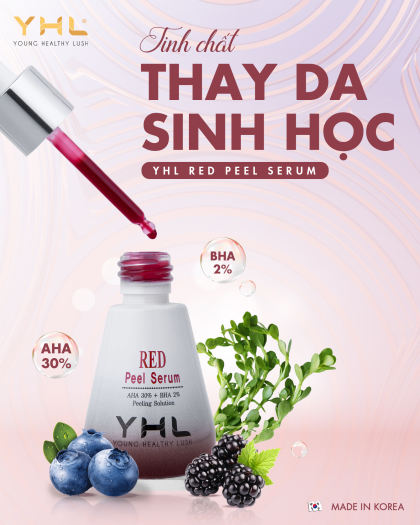 Tinh Chất Tái Tạo Phục Hồi Da YHL Red Peel Serum Giúp Da Mềm Mại 30ml Hàn Quốc
