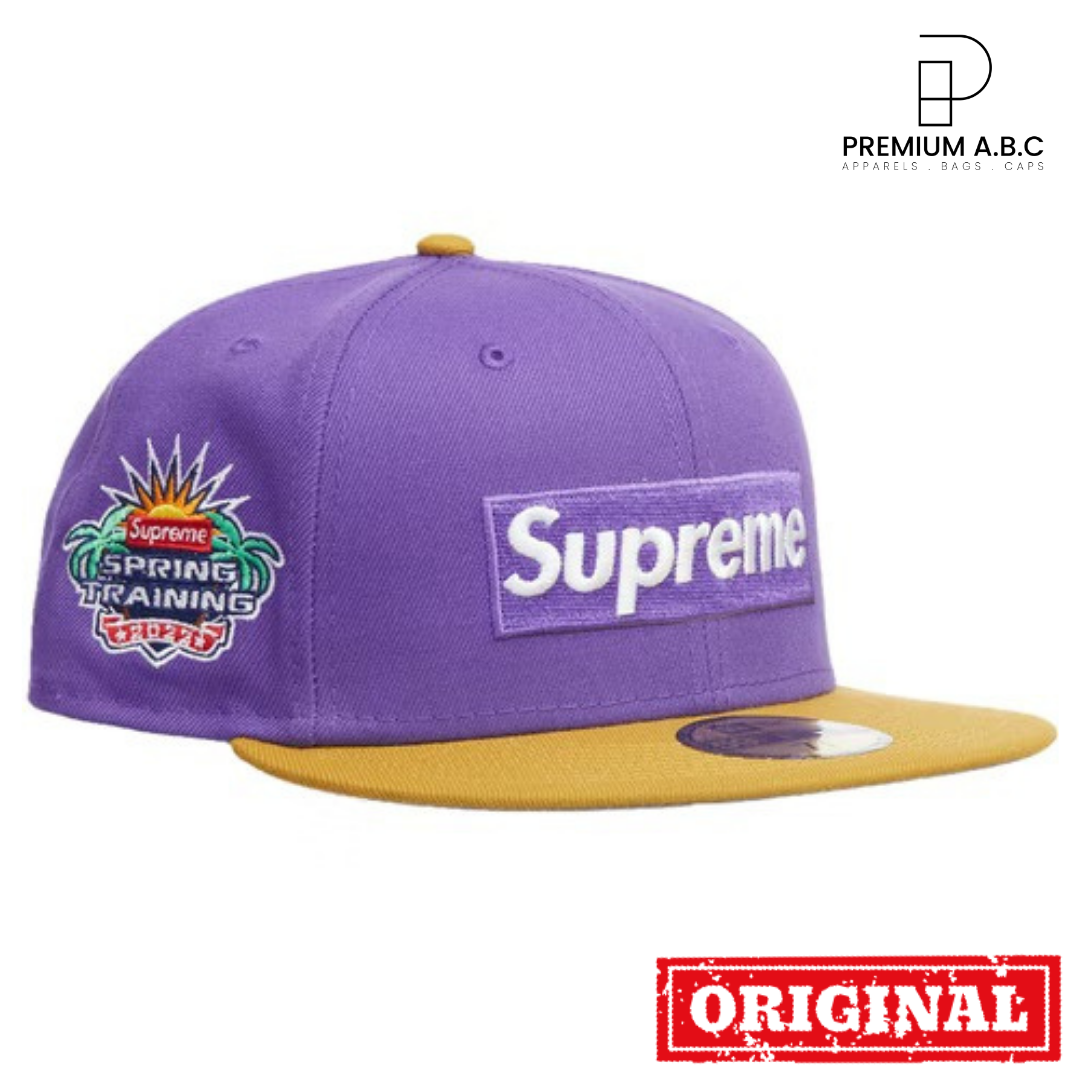 Supreme 2-Tone Box Logo New Era - Pink, Purple (NEW, ORIGINAL) | Lazada