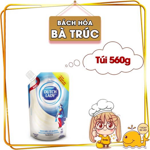 Kem Đặc Có Đường Dutch Lady Cô Gái Hà Lan